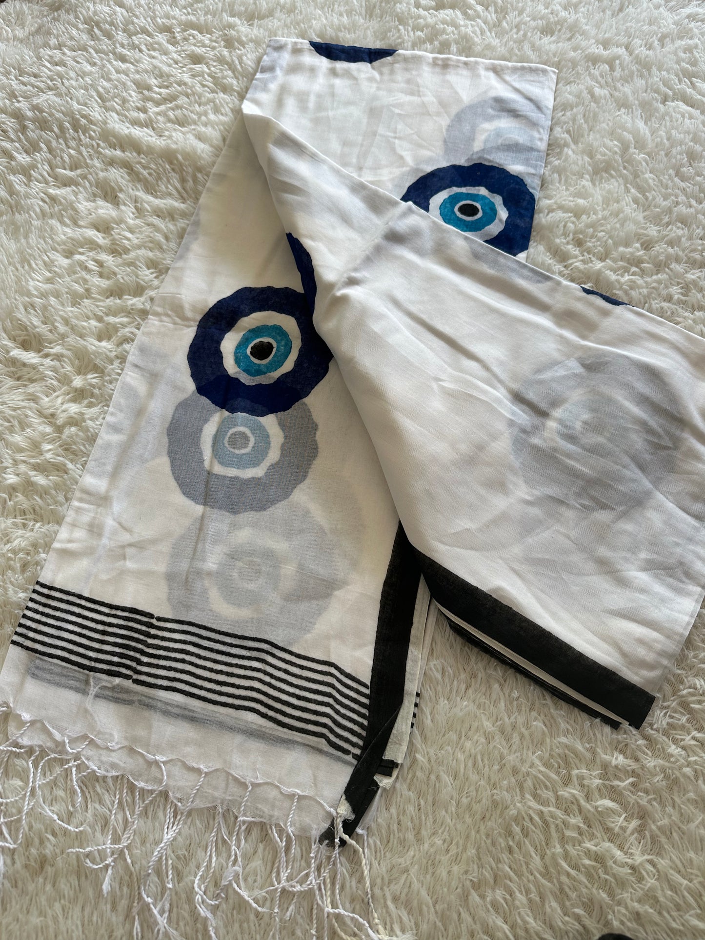 Evil eye đ§ż saree