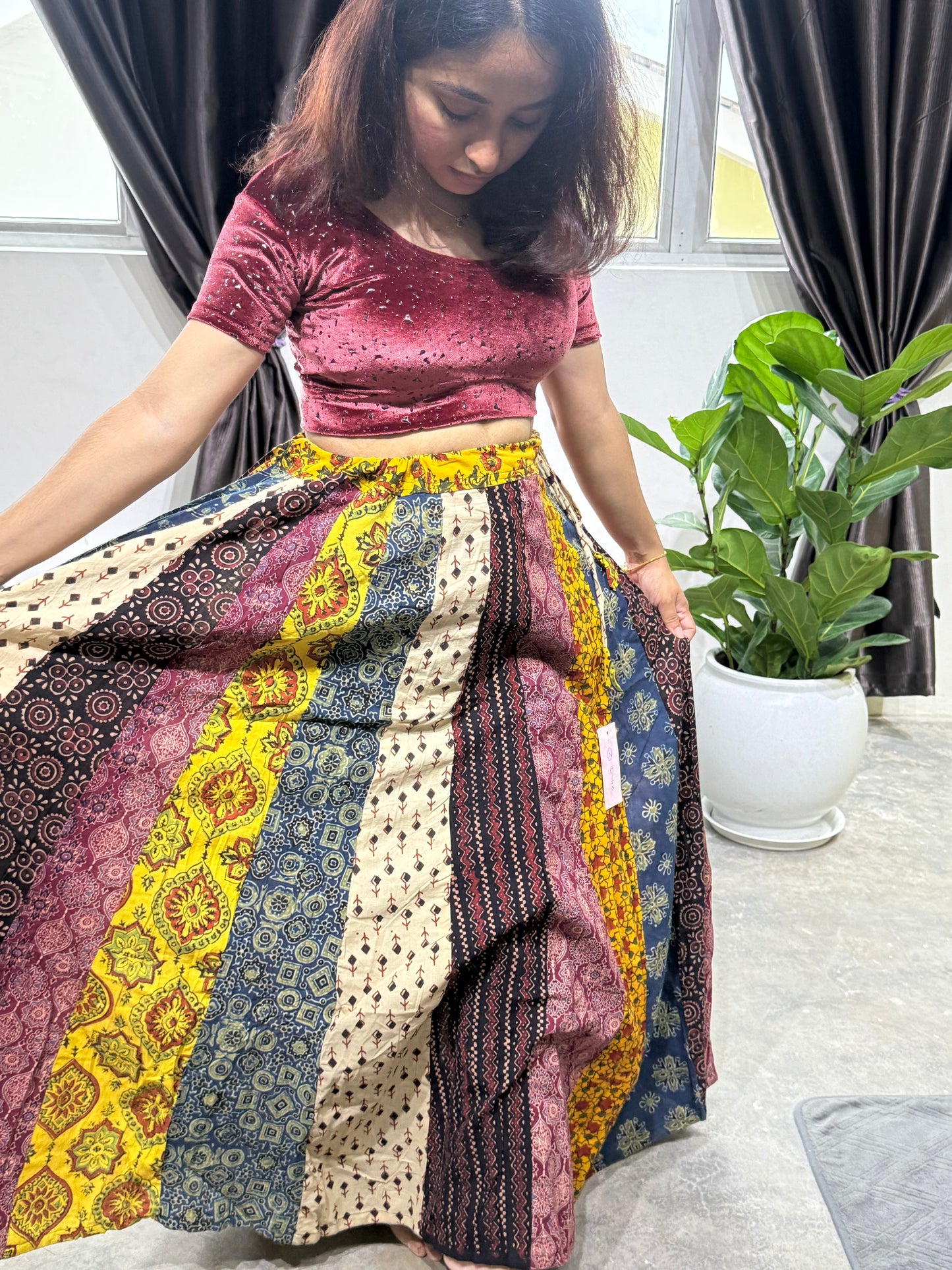 Patchwork skirt
