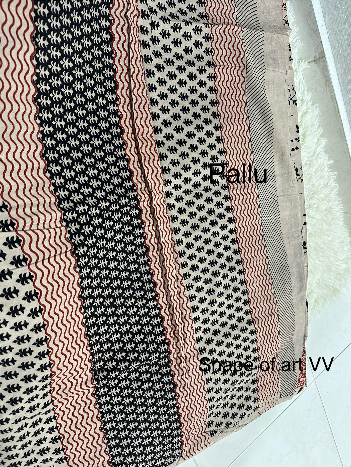 Kalamkari black kuruvi